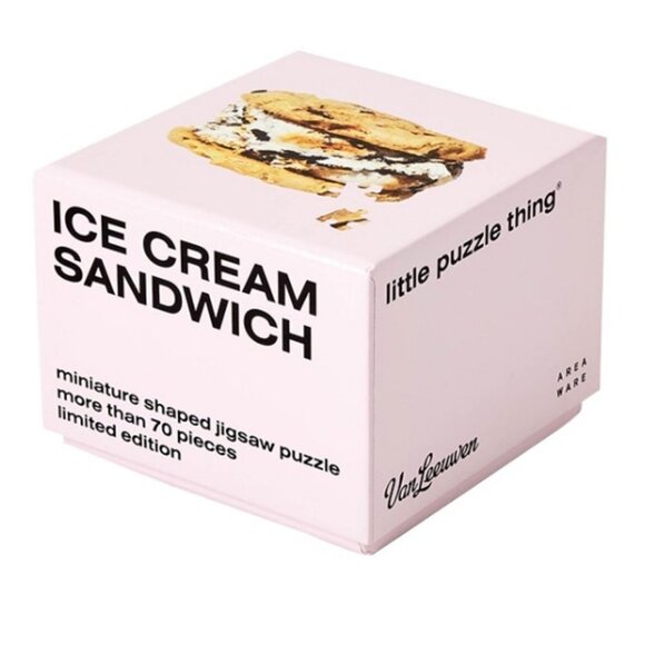 NWT Stocking Stuffer Mini Puzzle Ice Cream Sandwich New With Tags Gift Game New - Picture 3 of 10